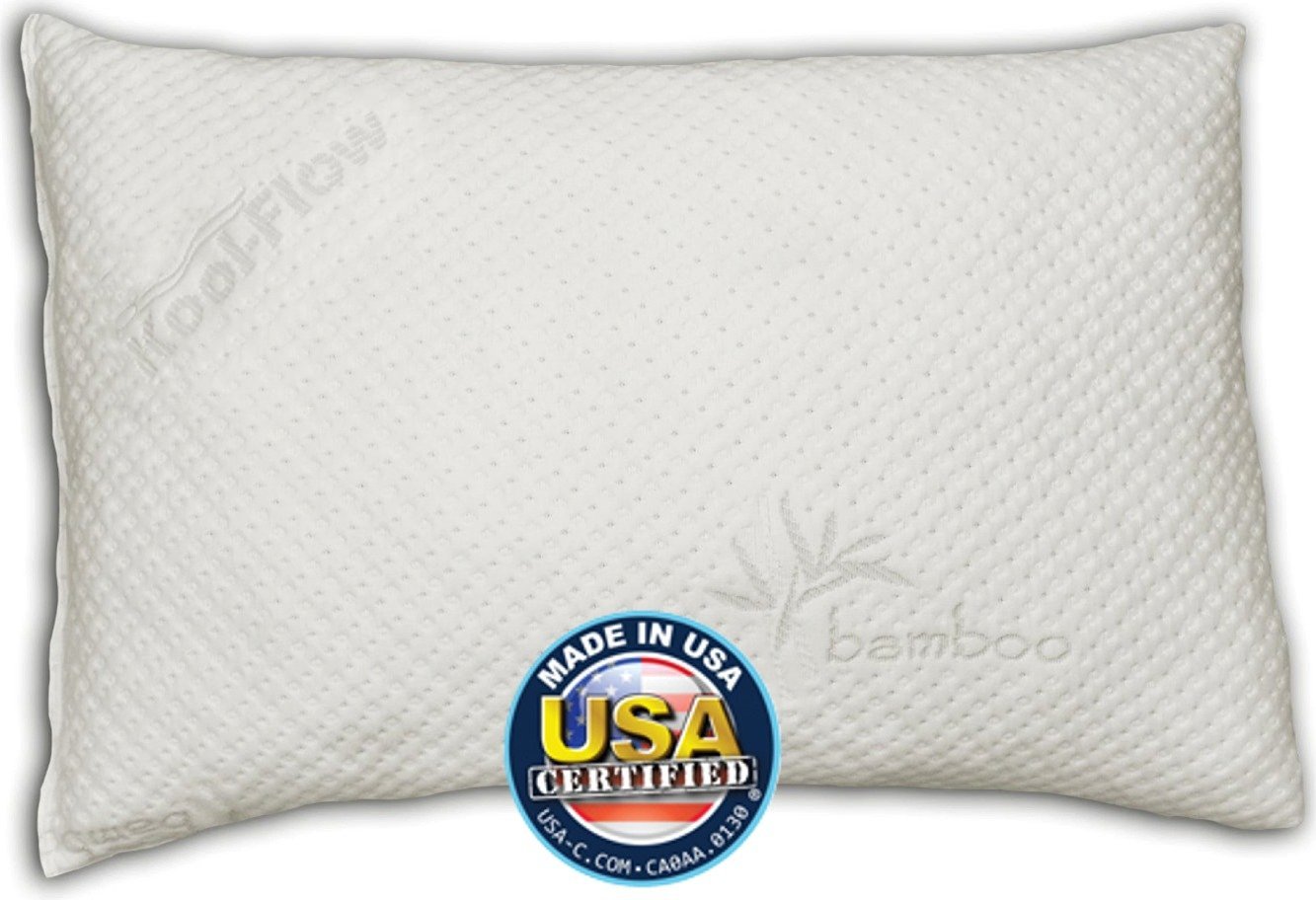 Snuggle-Pedic Bamboo Shredded Memory Foam Pillow