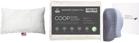 buy coop pillows on amazon