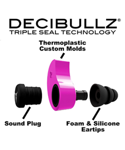 Decibullz Custom Molded Earplugs