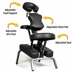 Ataraxia Deluxe Portable Folding Massage Chair Ataraxia Deluxe Portable Folding Massage Chair