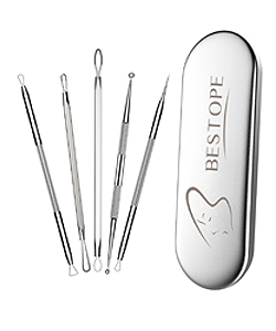 BESTOPE Blackhead Remover Pimple Comedone Extractor Tool