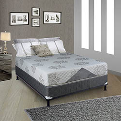 Continental Sleep Mattress, 10-Inch Cool Gel Memory Foam Orthopedic Fully Assembled Mattress and Box SpringContinental Sleep Mattress, 10-Inch Cool Gel Memory Foam Orthopedic Fully Assembled Mattress and Box Spring