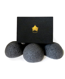 Eco-Friendly 3 Pack Bamboo Medium Konjac Sponge