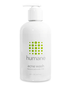 Humane Benzoyl Peroxide 10% Acne Treatment Body & Face Wash