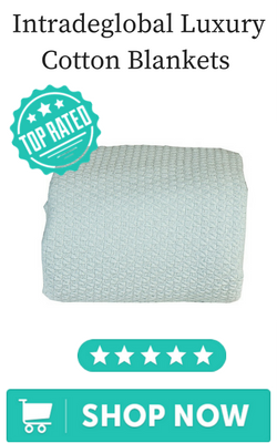 Intradeglobal Luxury Cotton Blankets