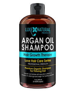Luxe Natural Argan Oil Shampoo