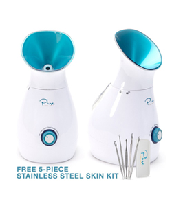 NanoSteamer - Large 3-in-1 Nano Ionic Facial Steamer