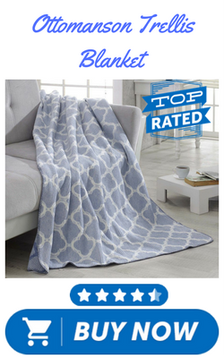 Ottomanson Trellis Blanket