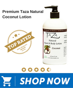 Premium Taza Natural Coconut Lotion