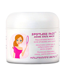Spotless Face Acne Treatment Mask with Mint and Jojoba