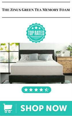 The Zinus Green Tea Memory Foam best mattress for couples