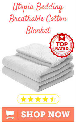 Utopia Bedding Breathable Cotton Blanket