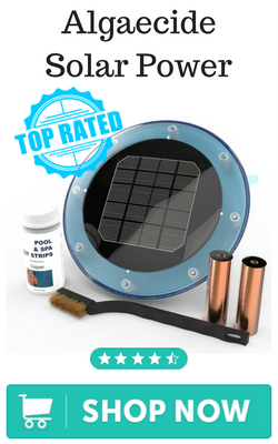 Algaecide Solar Power Ionizer