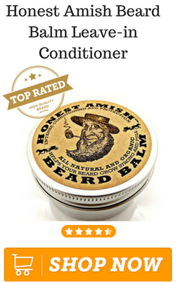 Honest Amish Beard Balm Leave-in Conditioner
