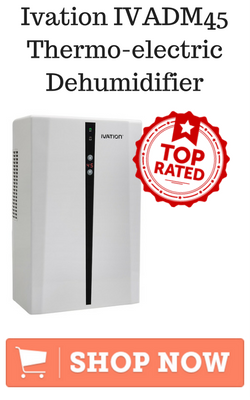 Ivation IVADM45 Thermo-electric Dehumidifier