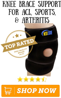 Knee Brace Support for ACL, Sports, and Arthritis by WinZone