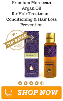 Premium Moroccan Argan Oil for Hair Treatment, Conditioning & Hair Loss Prevention