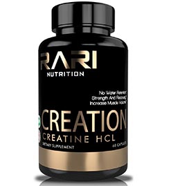 RARI Nutrition Creation 100% natural Creatine HCL