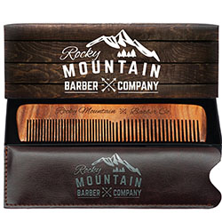 The Rocky Mountain Beard Comb