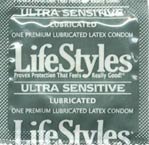 100 Count LifeStyles ULTRA SENSITIVE Condom - Copy