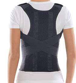 Comfort Posture Corrector and Back Support Brace 100-Cotton Liner by TOROS-GROUP