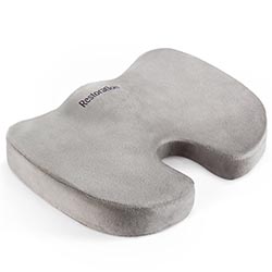 Comfy Cure Coccyx Memory Foam Seat Cushion