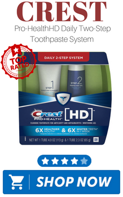 Crest Pro-Health HD Daily Two-Step Toothpaste System