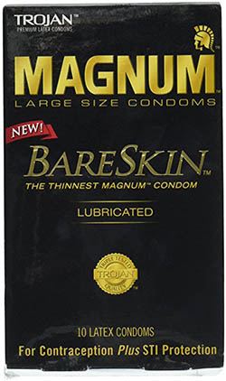 Trojan Magnum Bareskin Lubricated Condoms
