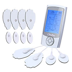 Ohuhu FDA 6 Pair TENS Unit Electronic Pulse Therapy