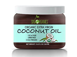 Organic Extra Virgin Coconut Oil - Sky Organics Organic Extra Virgin Coconut Oil - Sky Organics