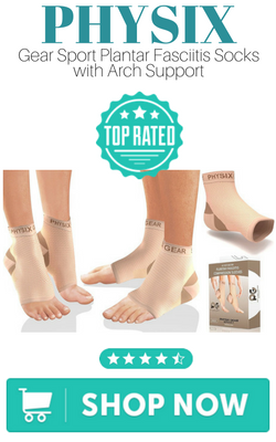 Physix Gear Sport Plantar Fasciitis Socks with Arch Support