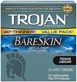 Trojan Condom Sensitivity Bareskin
