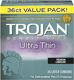 Trojan Ultra-Thin Latex Condoms