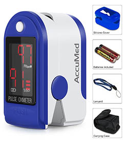 AccuMed CMS-50DL Finger Pulse Oximeter