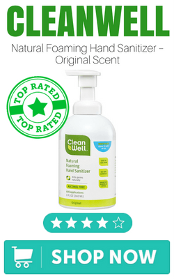 CleanWell Natural Foaming Hand Sanitizer – Original Scent
