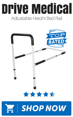 Drive Medical Adjustable Height Bed Rail