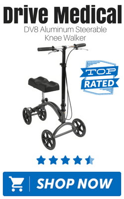 Drive Medical DV8 Aluminum Steerable Knee Walker