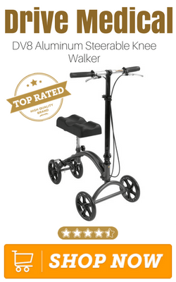 Drive Medical DV8 Aluminum Steerable Knee Walker
