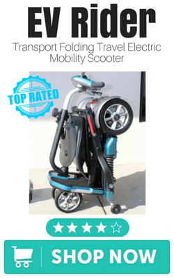 EV Rider Transport Folding Travel Electric Mobility Scooter