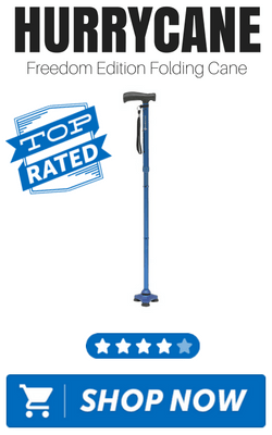 Hurry Cane Freedom Edition Folding Cane