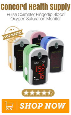 Pulse Oximeter Fingertip Blood Oxygen Saturation Monitor
