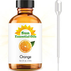 Sweet Orange Best Essential Oil by Sun Organic