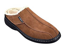 Orthofeet Asheville Comfort Arch Support Diabetic Men's Orthopedic Slippers