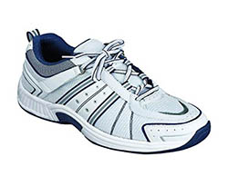 Orthofeet Monterey Bay Comfort Diabetic Wide Arthritis Orthotic Men’s Sneakers Velcro
