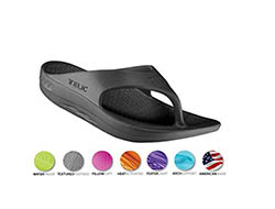 Telic Unisex VOTED BEST COMFORT SHOE Arch Support Recovery Flipflop Sandal