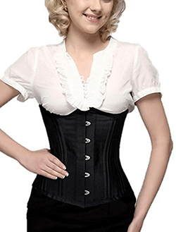 Camellias Women's 26 Steel Boned Heavy Duty Waist Trainer Corset Shaper For Weight Loss Camellias Women's 26 Steel Boned Heavy Duty Waist Trainer Corset Shaper For Weight Loss