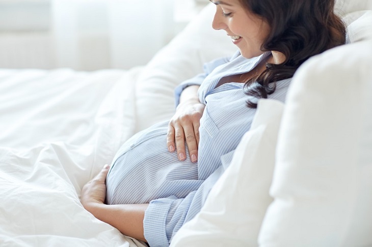 Happy Pregnant Woman Happy Pregnant Woman