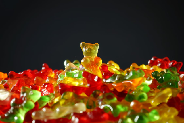 colorful gummies